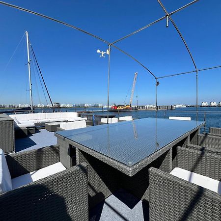 Hausboot Ferienhaus Captains Boat Leilighet Kappeln Eksteriør bilde